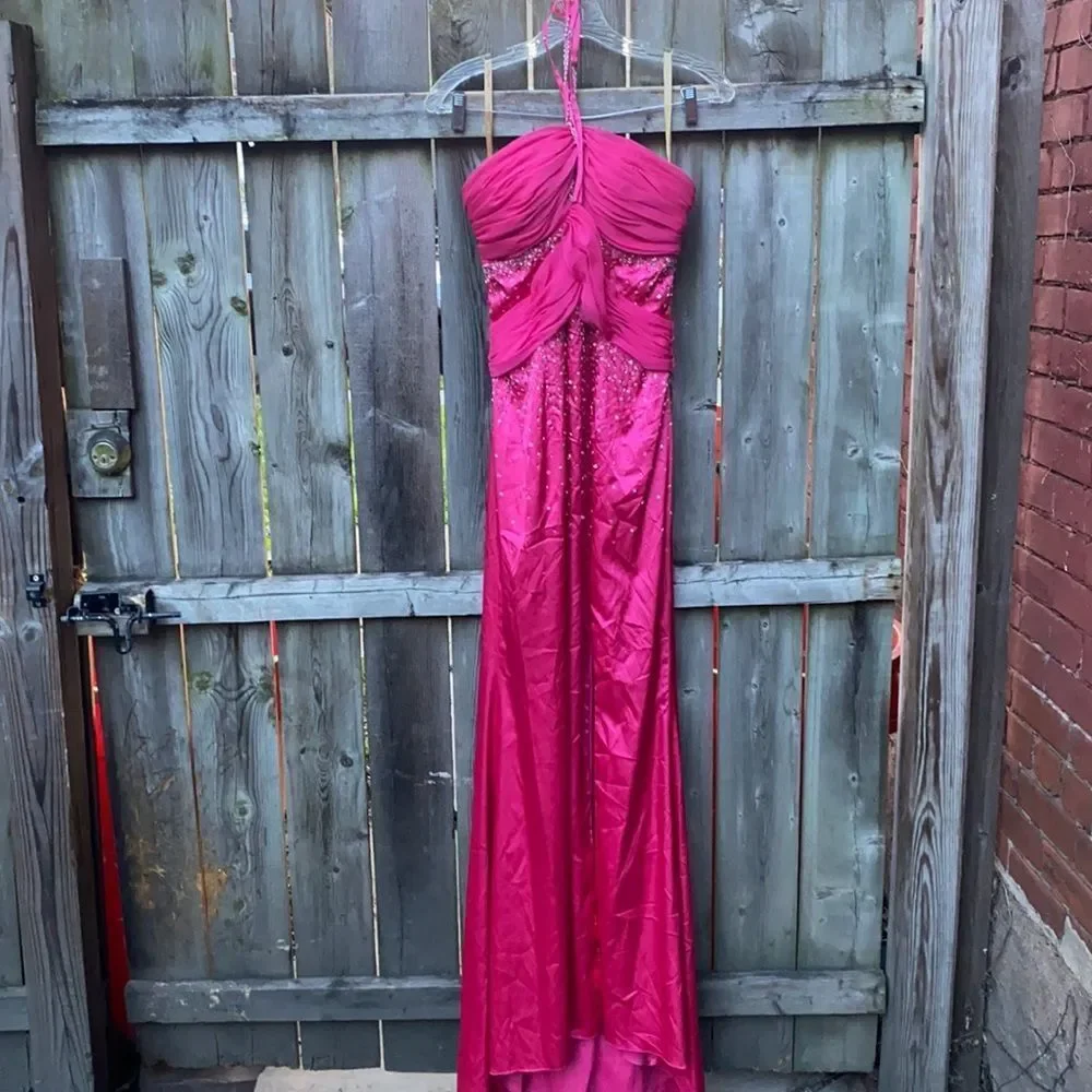 Pink sequins dress sz. 6